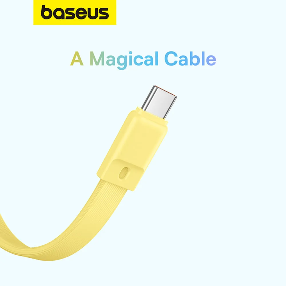 Baseus Magnetic Mini Wireless Fast Charging Power Bank Type-C 10000mAh 30W - Fresh Lemon Yellow