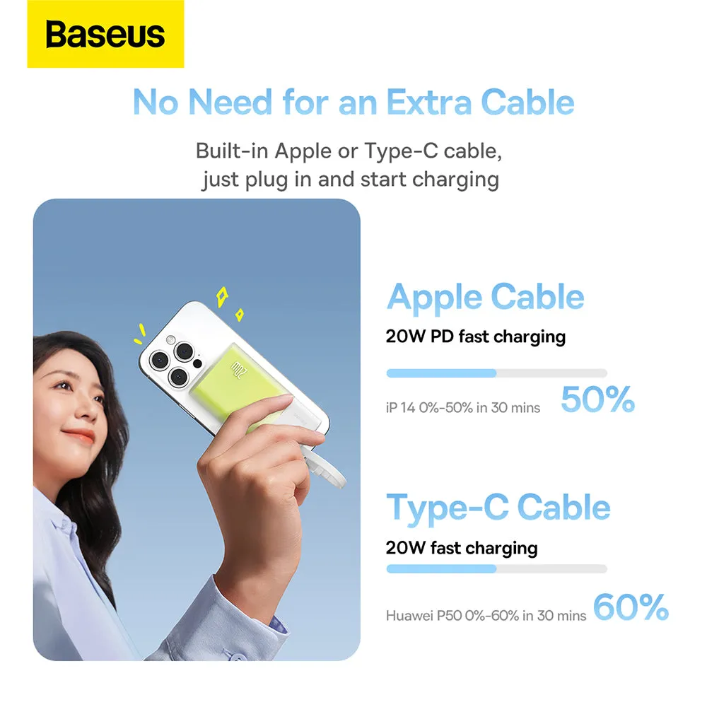 Baseus Popsicle Power Bank Type-C 5200mAh 20W - Pine Green