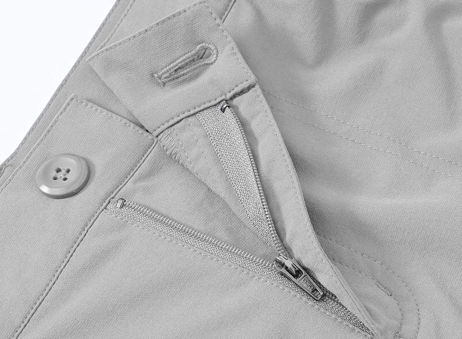 BASUDAM Women's Hiking Shorts Quick Dry Stretch Water Resistant Lightweight Outdoor Zipper Pockets