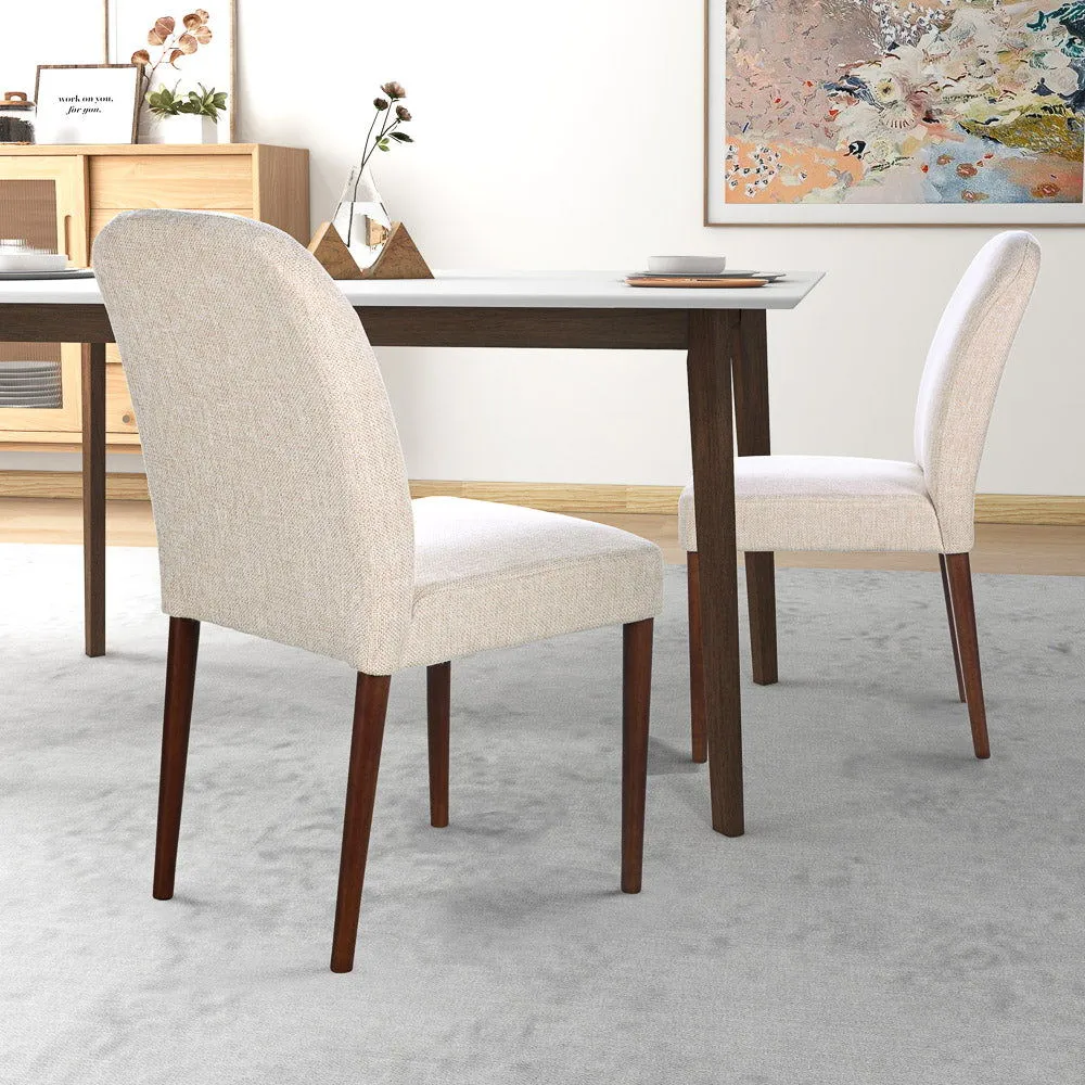 Beige Dining - 2) Affordable shipping Chair - Most popular Skylar of (Set