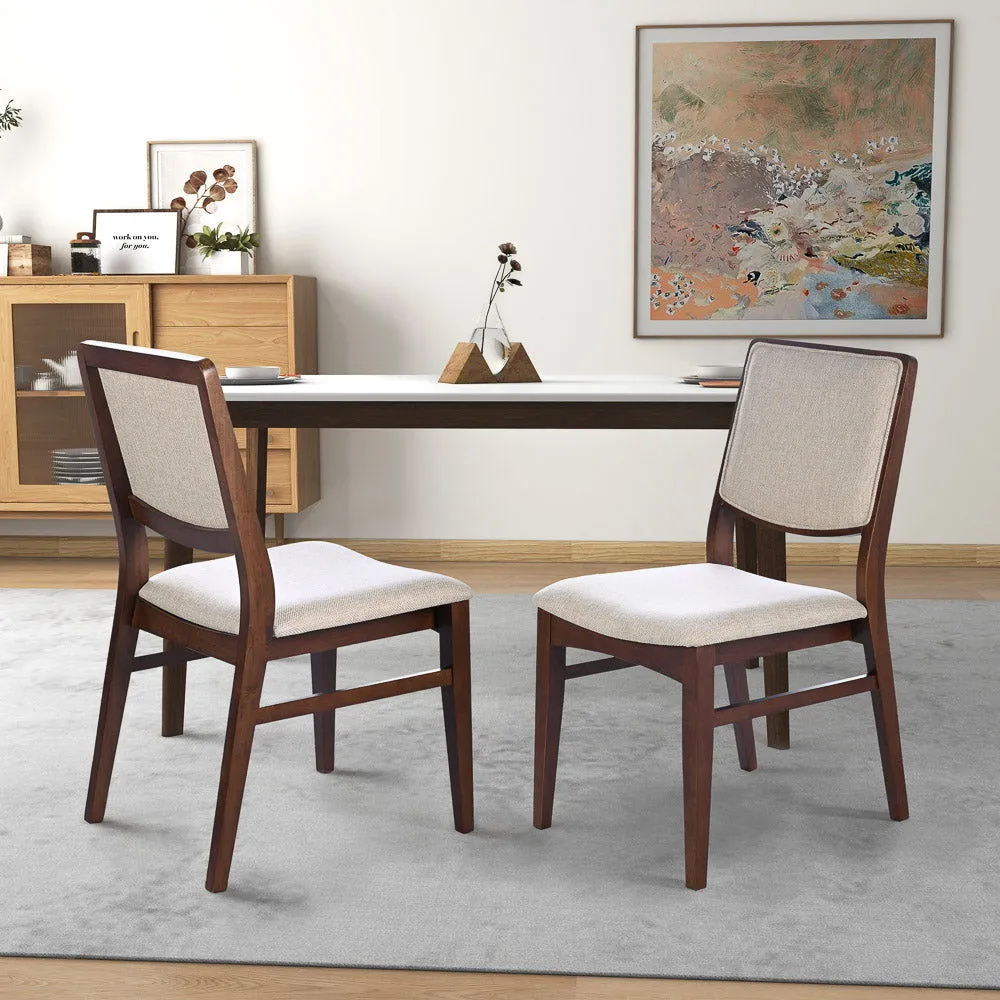 Beige Dining - 2) Affordable shipping Chair - Most popular Skylar of (Set