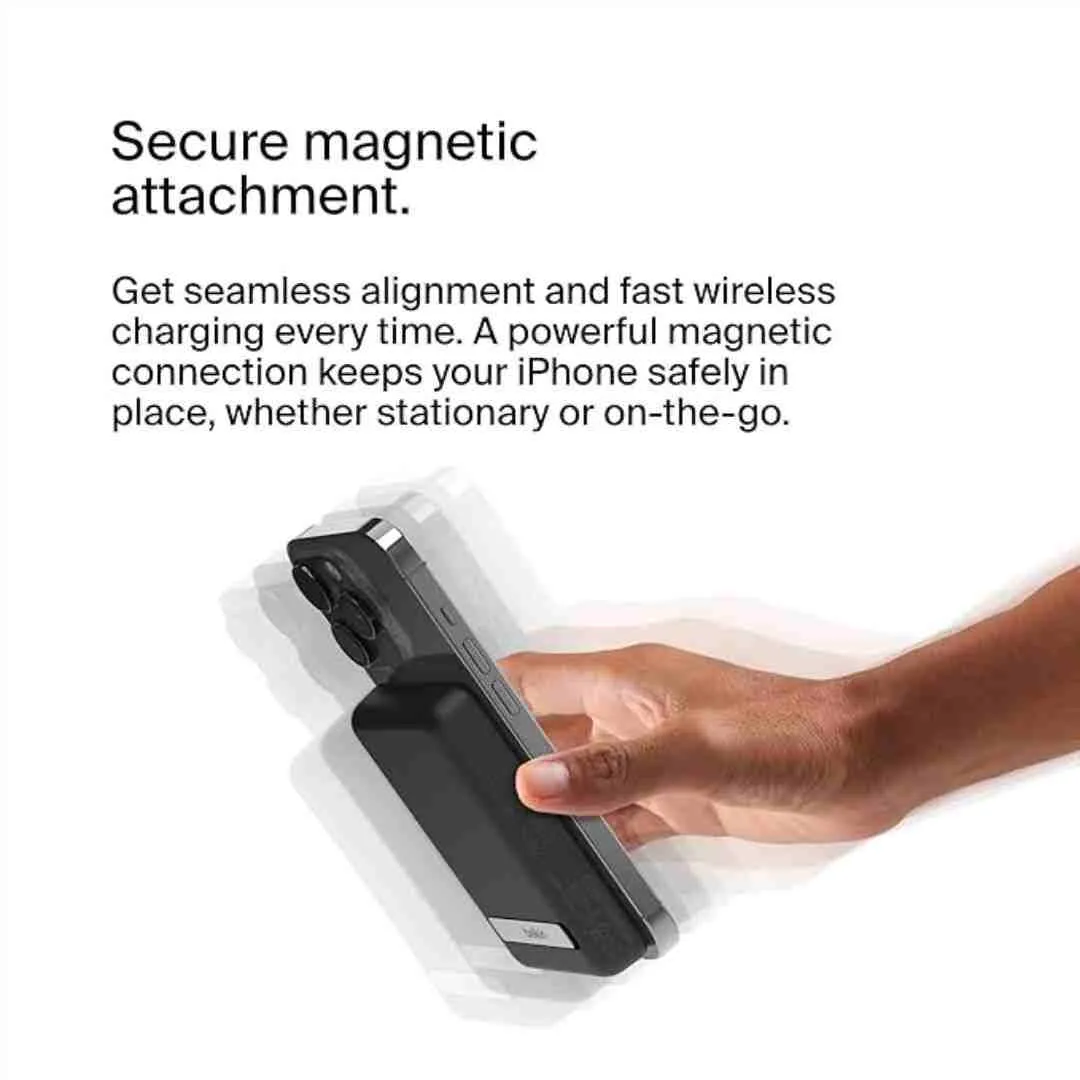 Belkin 5000 mAH Magsafe Wireless Power Bank Black