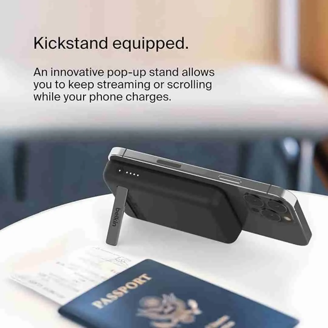 Belkin 5000 mAH Magsafe Wireless Power Bank Black