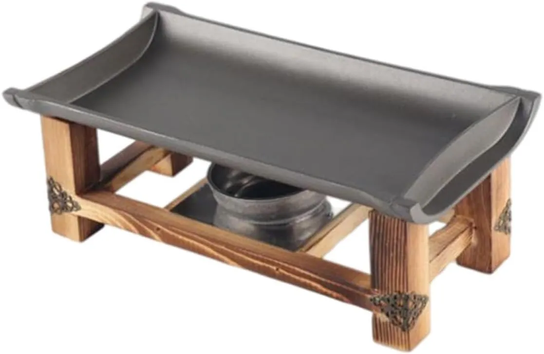 BESPORTBLE Bbq Grill Barbecue Stove Grill Portable Non-stick Aluminum Pan Outdoor Camping Picnic