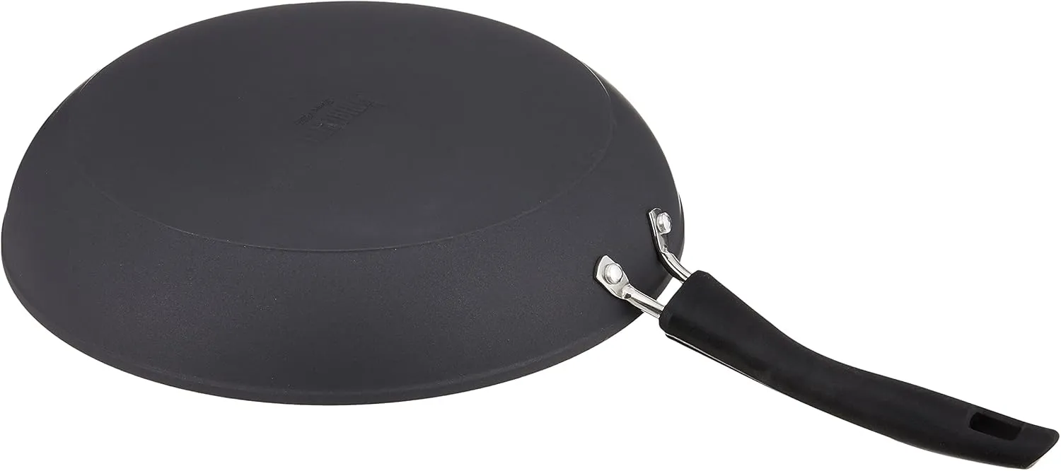 Bialetti Impact Textured Nonstick Oven-Safe Frying Pan, 12 Inch, Gray