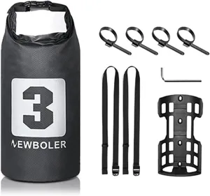bike fork bag, 3L/7L Bike Fork Bag Waterproof Roll Top Dry Bag Bicycle Fork Bag Cycling Pack Bike Pannier