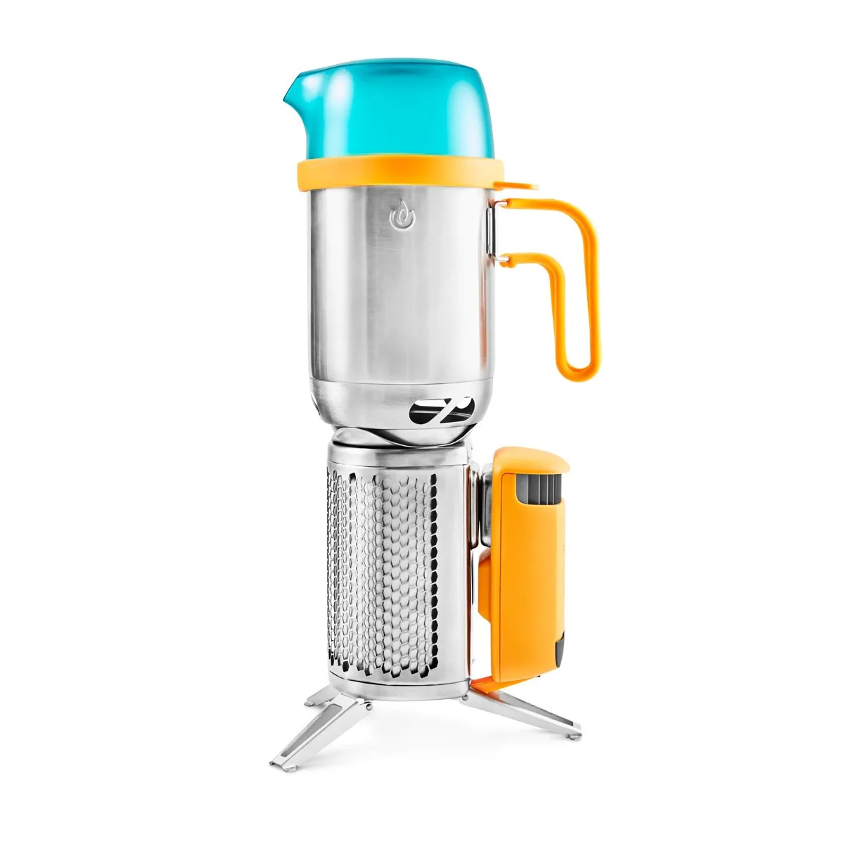 BIOLITE CAMPSTOVE 2, FLEXLIGHT, PORTABLE GRILL, KETTLEPOT SURVIVAL GEAR COMBO
