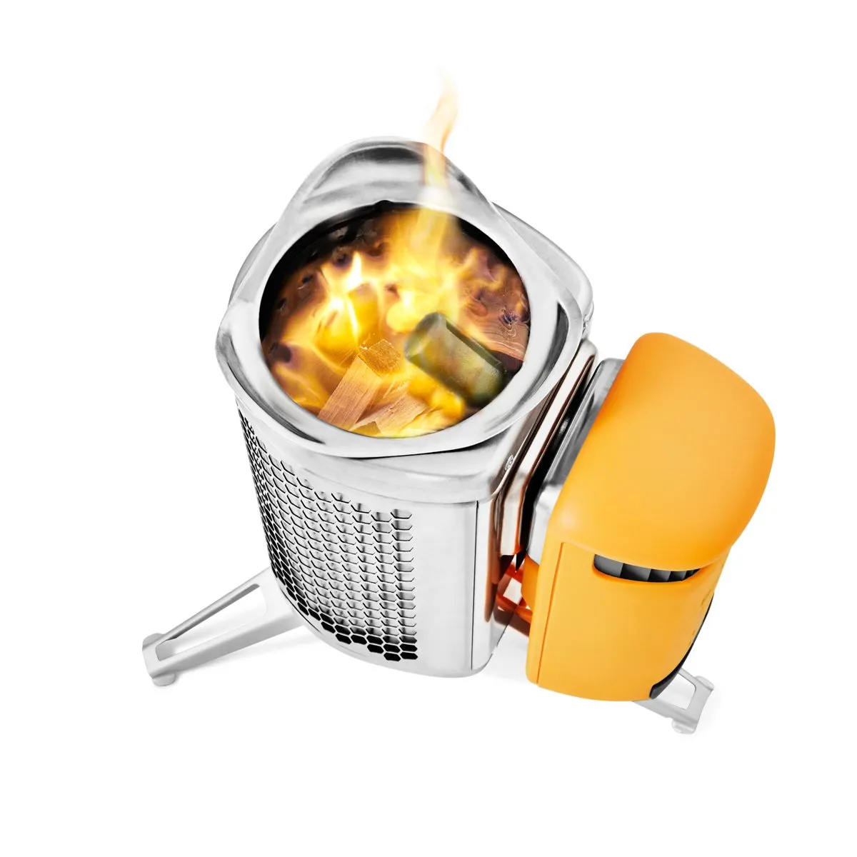 BIOLITE CAMPSTOVE 2, FLEXLIGHT, PORTABLE GRILL, KETTLEPOT SURVIVAL GEAR COMBO