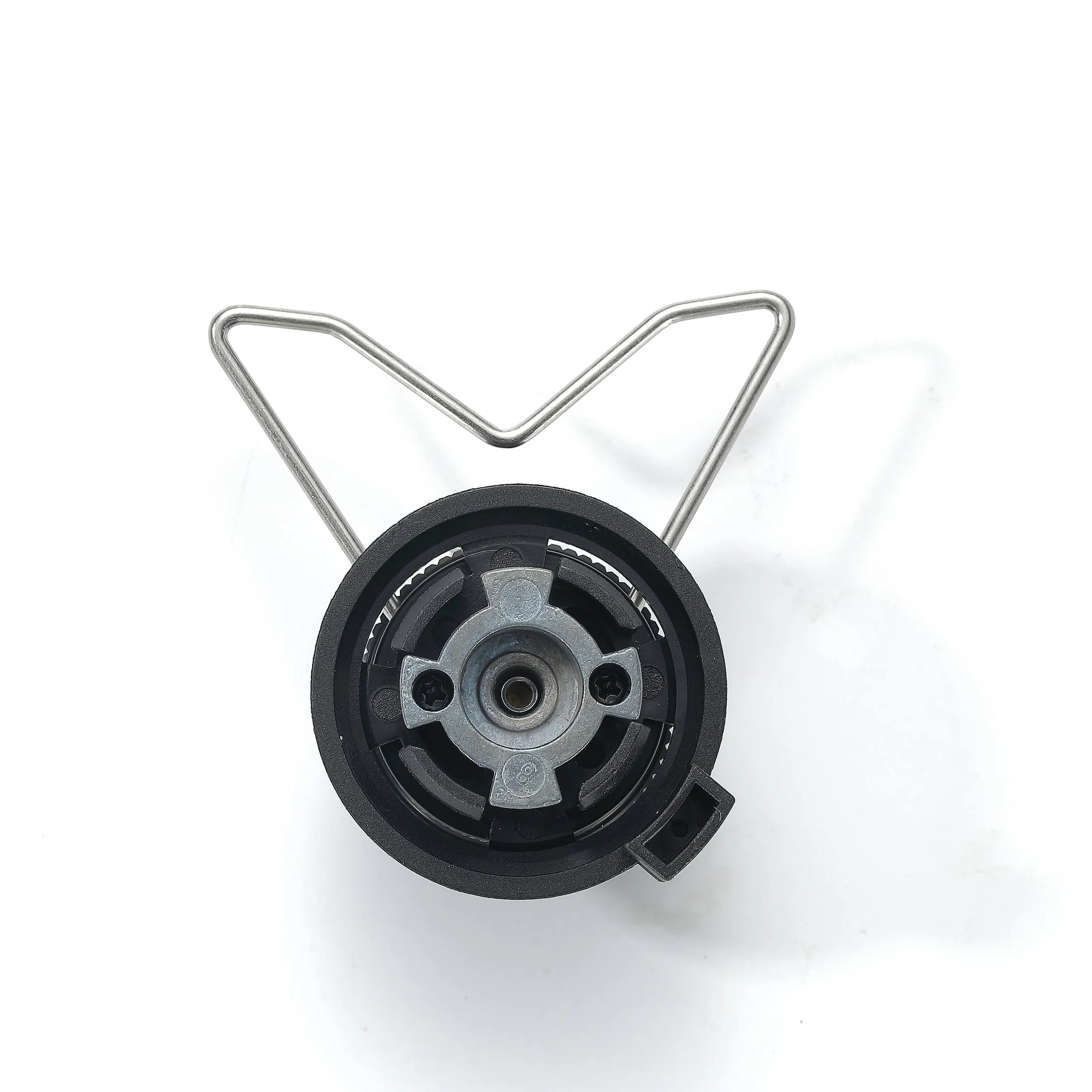 BKZ10 Butane Adapter, Nozzle-Type Camping Canister, Black