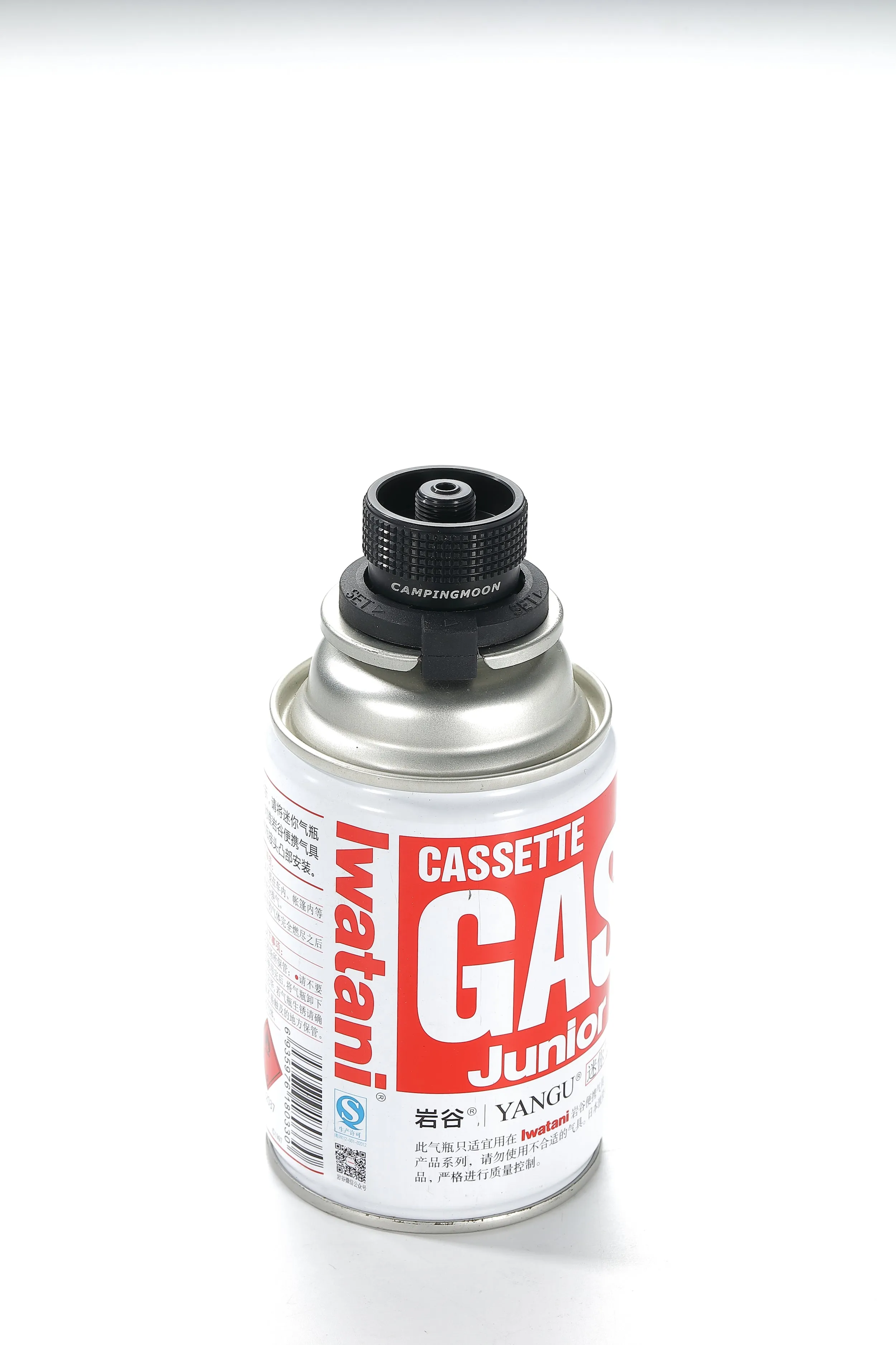 BKZ11 Butane Adapter for Nozzle Type Camping Canister Black