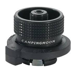 BKZ11 Butane Adapter for Nozzle Type Camping Canister Black
