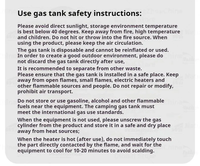 BLACKDOG Multifunctional Heating Stove 2480W High Power Furnance Water Boiler Butane Canister Gas Burner Oven Outdoor Camping Winter Heater Adjustable