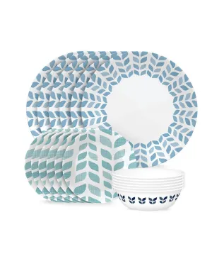 Blair Corelle - Global Collection Northern Pines 18pc Dinnerware Set