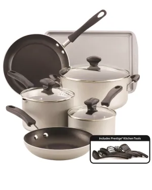 Blair Farberware 15pc Cookstart DiamondMax Nonstick Cookware Set