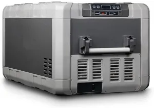 Blizzard Box 99QT Dual Zone Portable Fridge Freezer – Iceless Electric Cooler for Overlanding, RVs, Camping & Trucking, 12V/24V DC & 110V AC, Independent Temperature Control, Battery Protection