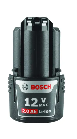 BOSCH BAT414 12-Volt Max Lithium-Ion 2.0Ah High Capacity Battery