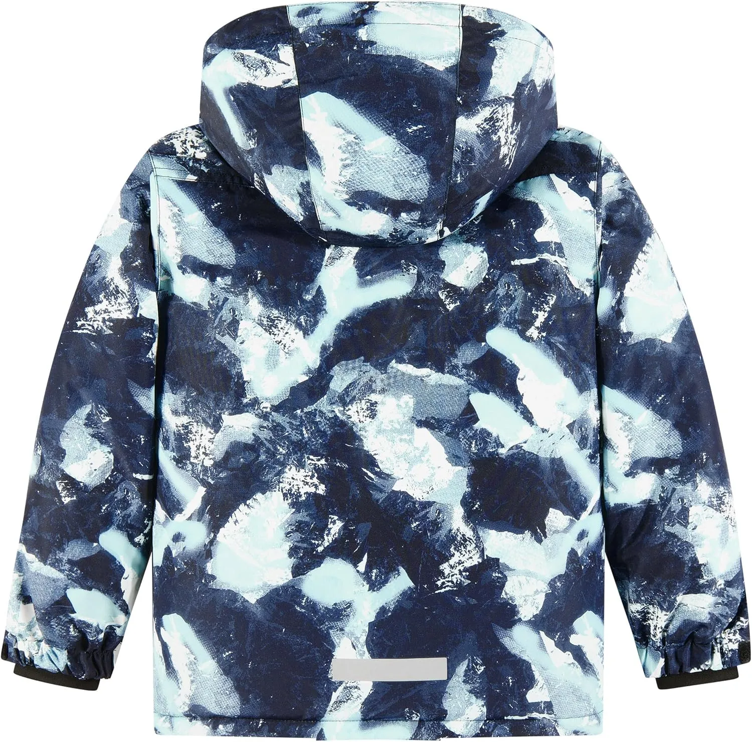 Boys Waterproof Ski Jacket Warm Winter Fleece Snow Coat Kids Outdoor Hooded Snowboard Jacket