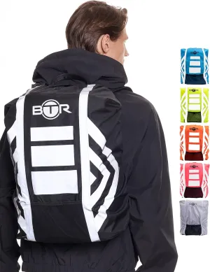 BTR Waterproof High Vis Reflective Backpack Cover