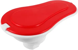 Cabilock Outdoor Temporary Portable Toilet for Workers Plastic Construction Site Urinal Bucket Lid Camping Travel Toilet