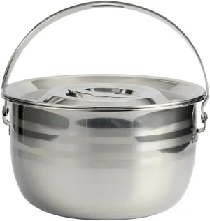 Cabilock Portable Camping Cooking Pot Multi Functional Stew Soup Pot for Outdoor Cooking for Picnic and Camping Gear Cooking