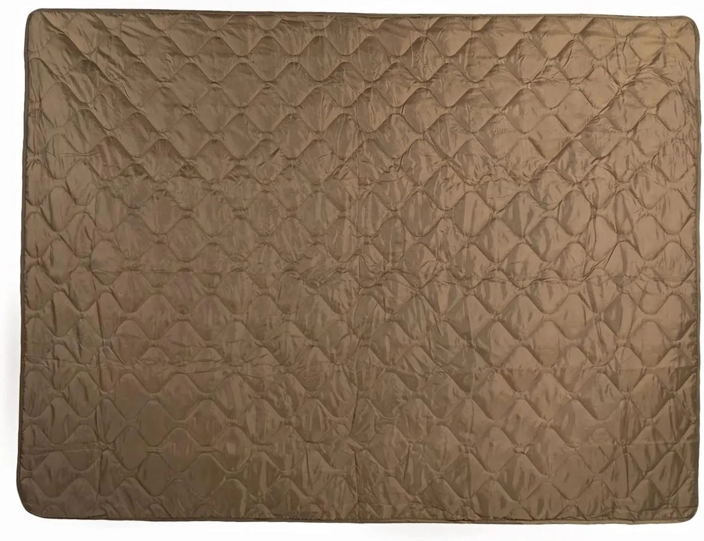 Camouflage Quilt Camping Blanket Beach Hiking Tourist Mattress Pad Portable Travel Picnic Mat Ground Sheet Sleep Cover (Color : Green, Size : A)