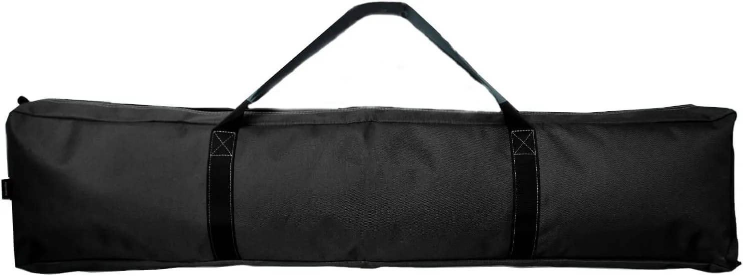 Camp Chair Replacement Bag, Heavy Duty Nylon Bag with Handles, Long zipper opening Bag for Folding Camping Chair (43 inches) Black