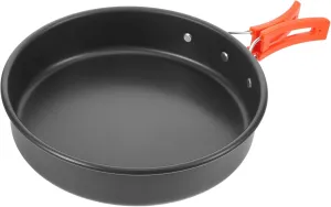 Campfire Cooking Equipment Camping Cookware Picnic Pan Lightweight Aluminum Nonstick Fry Pan for Hiking