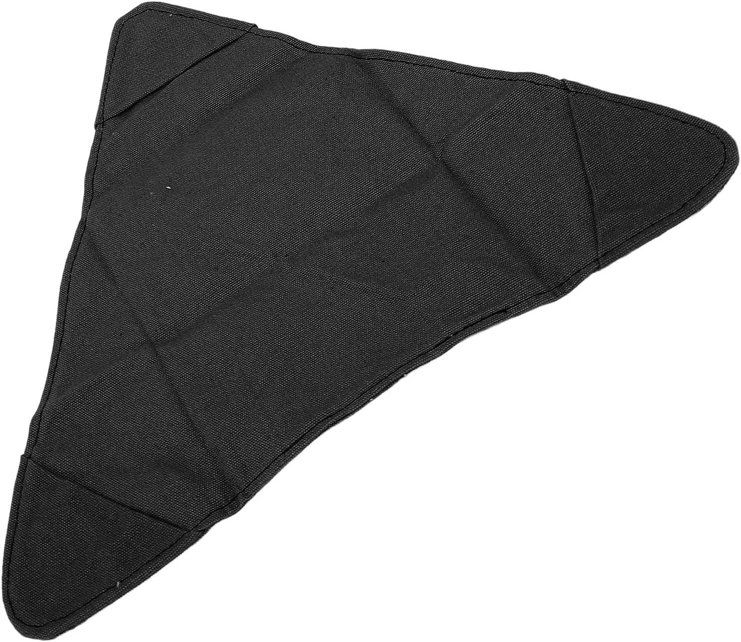 Camping Chair Fabric Folding Camping Stool Cloth Chair Replacement Fabric with Rope, Beach Chair Cloth, Foldable Recliner Cloth for Fishing Camping Beach and Yard (Black)