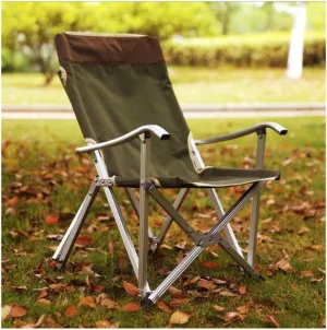 Camping Chair Folding Chair Portable Chair Outdoor Chair Portable Folding Chairs for Relax Camping Fishing Backrest Stool Aluminum Alloy Leisure Beach Chair Camping Chairs for Adults/Rosso/S