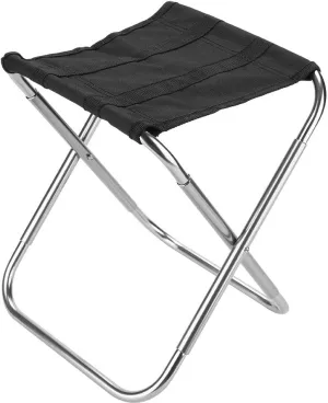 Camping Chair, Folding Chair Stool Fishing Chair Lightweight Portable Train Stool Aluminum Alloy Folding Chair for Outdoors Barbecue Camping