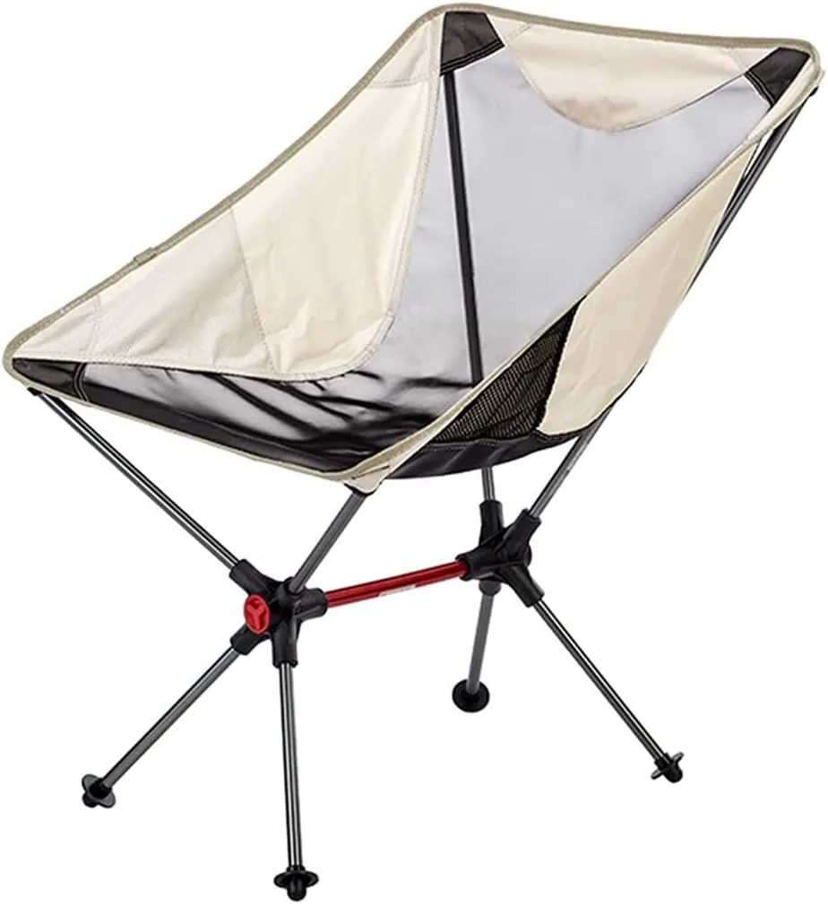 Camping Chair Folding Chairs Lawn Chairs Outdoor Folding Chair Camping Beach Portable Simple Backrest Folding Sketching Seat Stool With Mesh Fabric Backrest Folding Chair Camp Chair Moon Chair ( Color