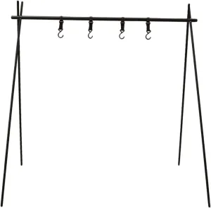 Camping Clothes Drying Rack Portable Tripod Outdoor Organizer Strong Aluminum Easy to Set up