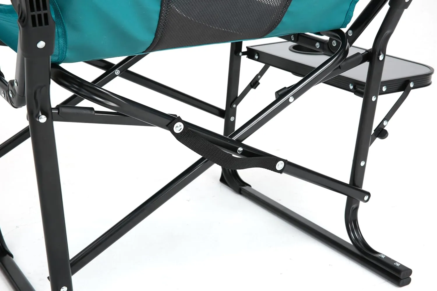 Camping Directors Chair, Heavy Duty,Oversized Portable Folding Chair with Side Table, Pocket for Beach, Fishing,Trip,Picnic,Lawn Blue