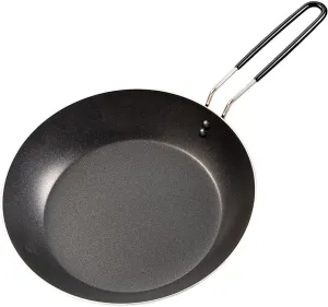 Camping Fry Pan, Foldable Handle Frying Pan, Multifunctional Cookware Nonstick Skillet for Kitchen Travel Fishing Barbecue