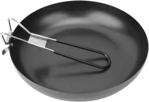 Camping Frying Pan with Folding Handle, Nonstick Frying Pan Grill Frying Pan Outdoor Foldable Frying Pan Camping Camping Frying Pan Small