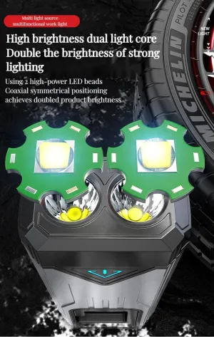 Camping Lights, Portable Lights, Work Lights, car Repair Lights, Mini flashlights, Retractable Lights, Household Emergency Lights, Outdoor Lights, COB, Type-C, LED.