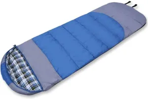 Camping Sleeping Bag - 3 Season - Winter, Spring, Fall, Envelope Lightweight Portable, Waterproof for Adults & Kids - Camping Gear Equipment, Traveling, Hiking and Outdoors