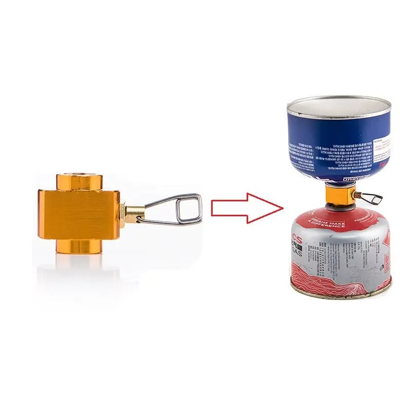 Camping Stove Propane Refill Adapter Gas Burner Gas Filling Butane Cylinder Tank LPG Saver Camping Equipment