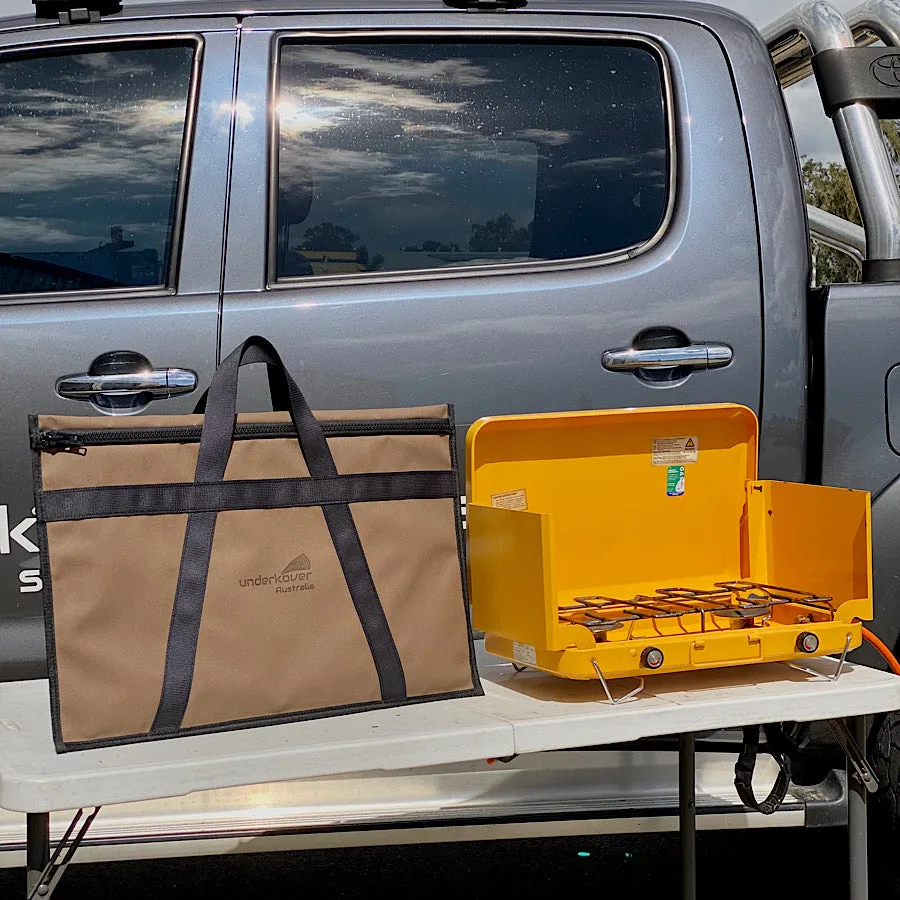 Canvas 2 Burner Gas Stove Bag