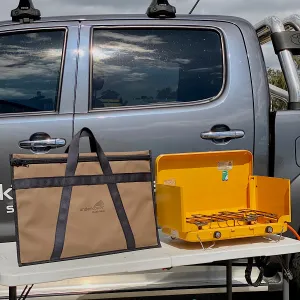 Canvas 2 Burner Gas Stove Bag