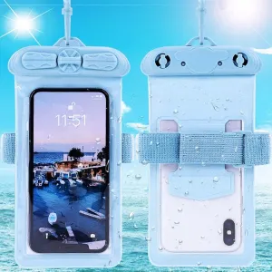 Case Cover, Compatible with Prestigio Wize V3 Waterproof Pouch Dry Bag (Not Screen Protector Film) New Version Blue
