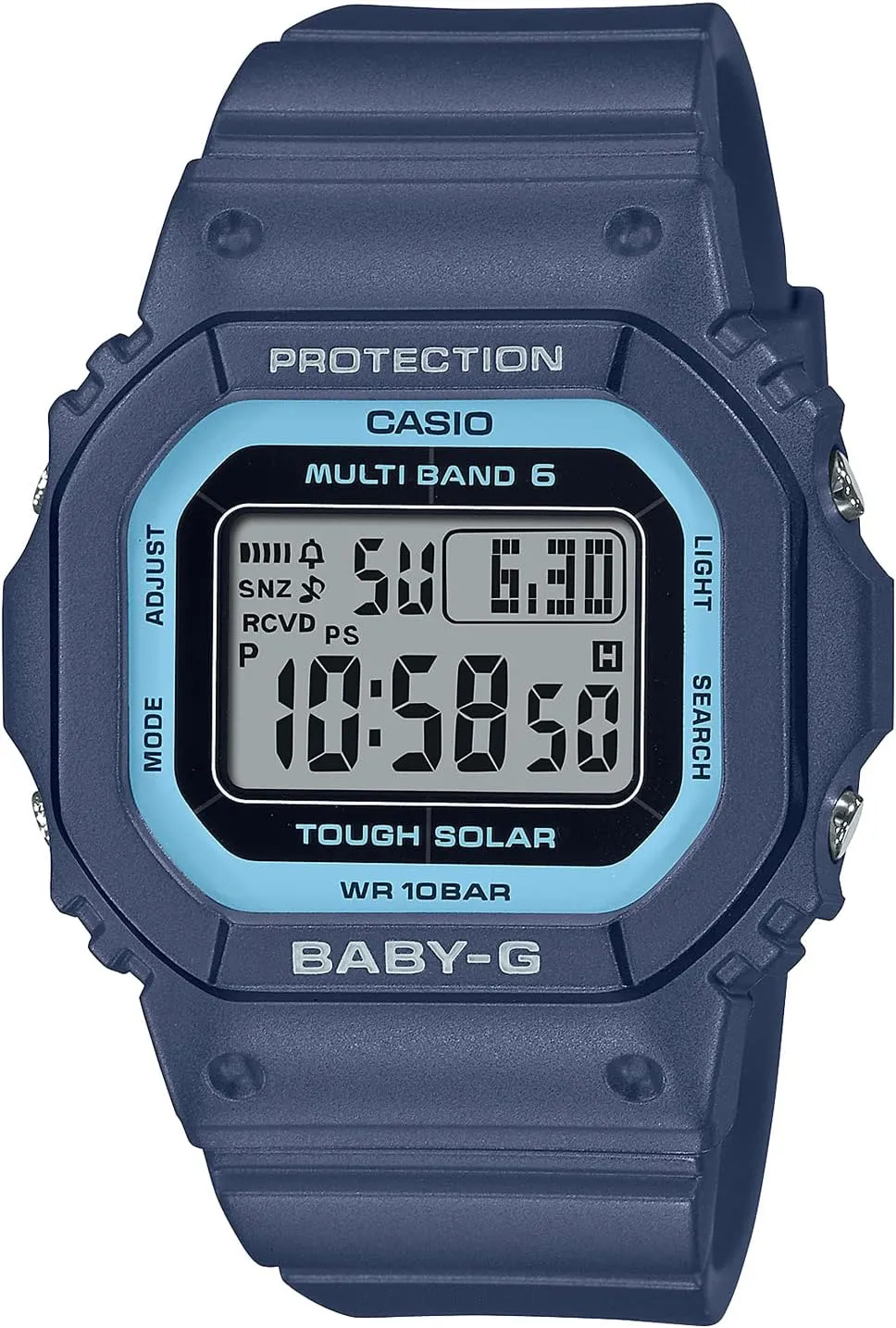 Casio] [Baby-G Wrist Watch Radio Solar BGD-5650-2JF Women's Blue