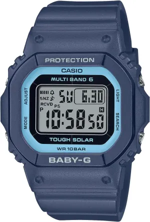 Casio] [Baby-G Wrist Watch Radio Solar BGD-5650-2JF Women's Blue
