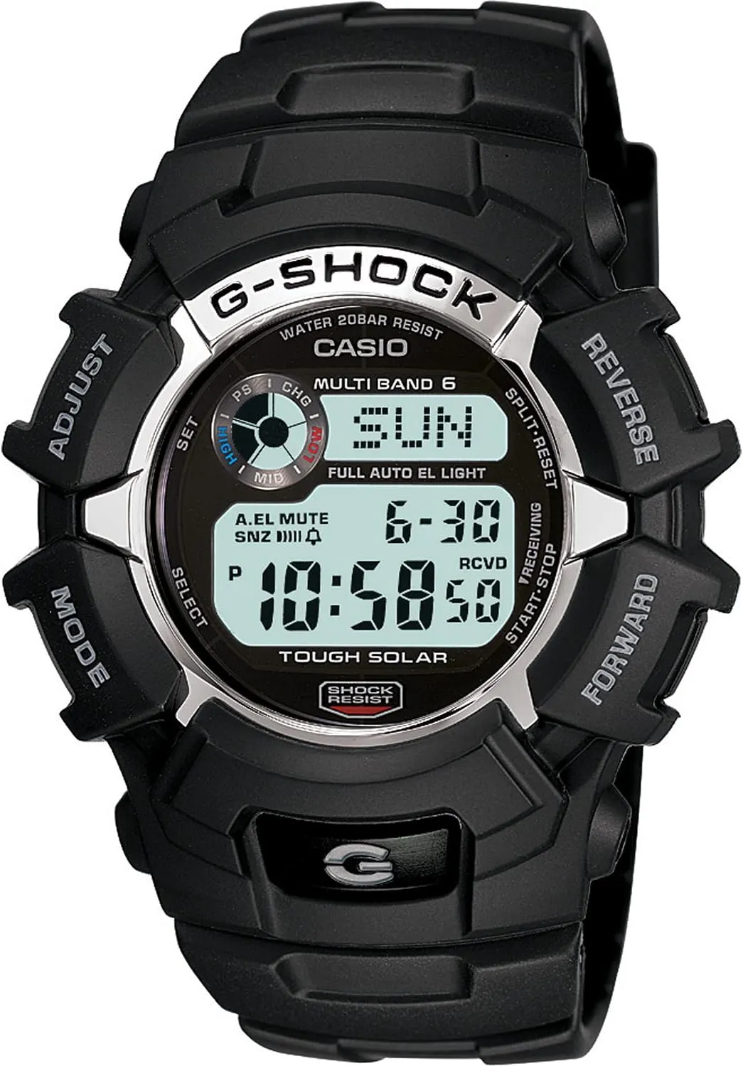 Casio - mens watches Casio G-Shock Solar Atomic (GW2310-1)