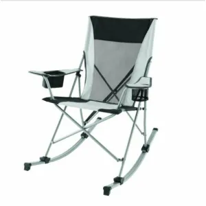 CGI Outdoor Kickback Rocker - Folding Portable Camping Rocking Chair