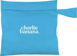 CHARLIE BANANA Waterproof and Washable Reusable Tote Bag for Diapers and Swimwear