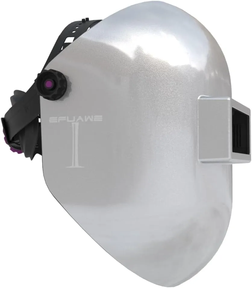 Chopped Fiberglass Sugar Scoop Welding Helmet, Medium Cut Top and Bottom Pipeline Welding Hood