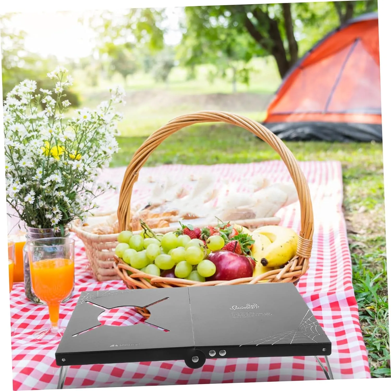 Ciieeo Backpacking Table Portable Folding Camping Table for Outdoor Picnic Hiking Camping Supply
