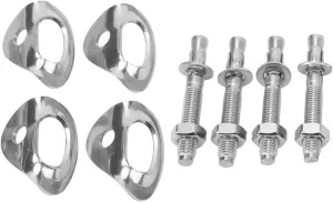 Climbing Hanger Stainless Steel 4 Pair HIGH Load Capacity Bolt for Mountaineering