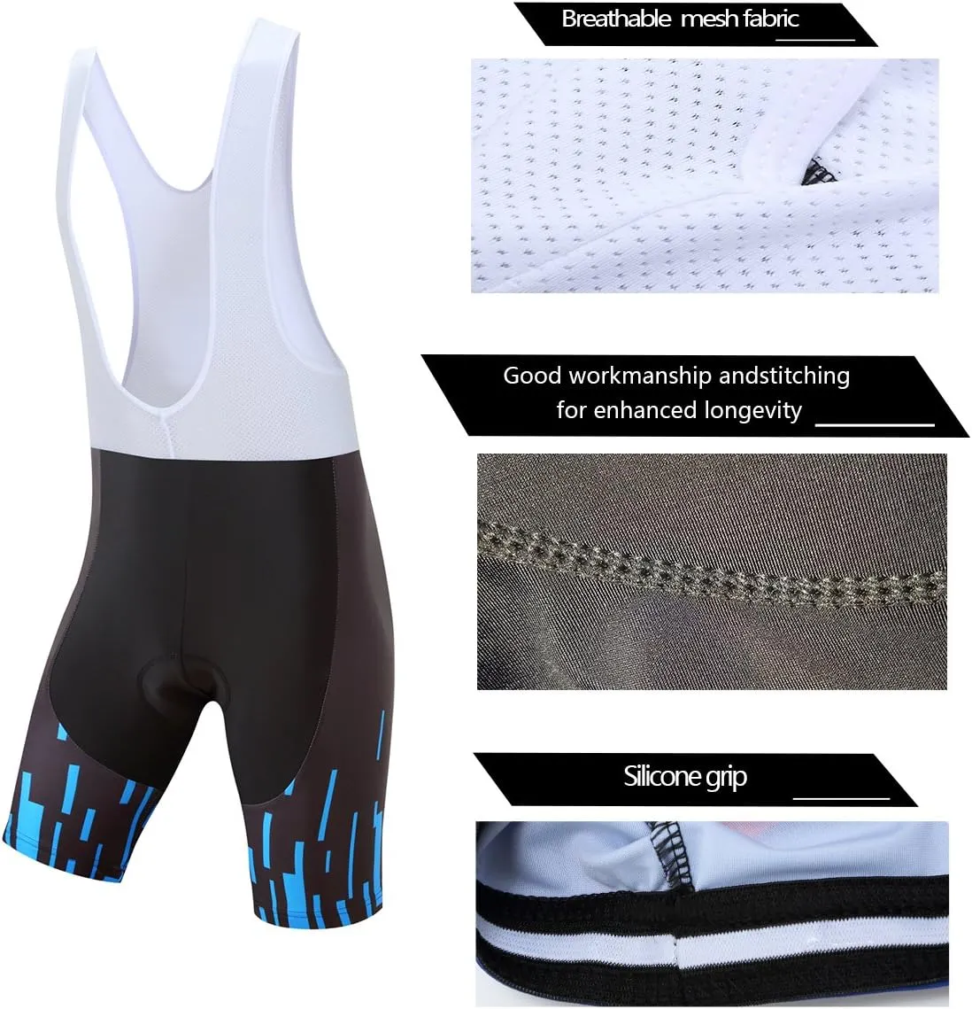 Coconut Ropamo CR Men's Cycling Jersey Set Road Bike Jersey Zipper Pocket Short Sleeves Cycling Kits Bib Shorts 3D Padded